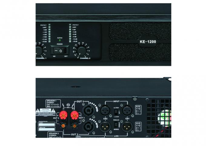 l'amplificatore 800watt x 2 dell'altoparlante di karaoke incanala il sistema dell'amplificatore del ktv